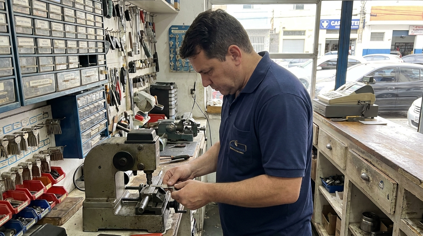 Confecção de Chave Automotiva profissional em Sorocaba‑SP